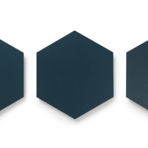 <span>4103</span> | Midnight|GlueCore Mosaic | Hexagon|Gluedown|Waterproof|8-13/16" x 10-3/8" 3MM, 28MIL WEAR LAYER|12.255 sf/carton