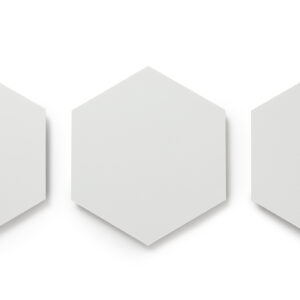 <span>4112</span> | Snow|GlueCore Mosaic | Hexagon|Gluedown|Waterproof|8-13/16" x 10-3/8" 3MM, 28MIL WEAR LAYER|12.255 sf/carton