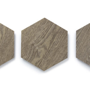 <span>4162</span> | Heritage Oak|GlueCore Mosaic | Hexagon|Gluedown|Waterproof|8-13/16" x 10-3/8" 3MM, 28MIL WEAR LAYER|12.255 sf/carton