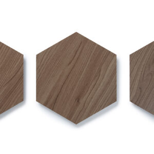 <span>4163</span> | Hickory|GlueCore Mosaic | Hexagon|Gluedown|Waterproof|8-13/16" x 10-3/8" 3MM, 28MIL WEAR LAYER|12.255 sf/carton