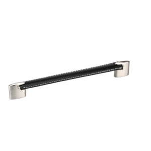 Modern Leather and Metal Pull - 745