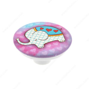 Modern Plastic Knob - 7625