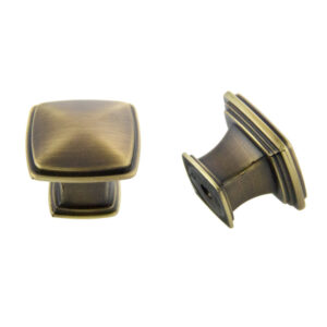 Charlotte Collection|Traditional Style|1-1/4" (32mm) Overall Length|Knob